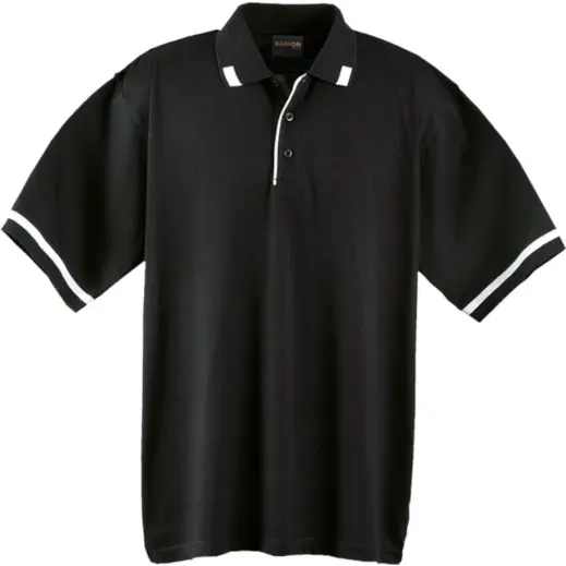 Black White Mens Matrix Golfer